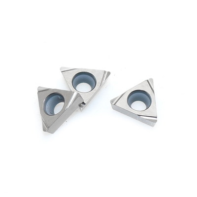 Cermet Indexable Lathe Tool Inserts  TPGH 160404 R / L S For Lathing Steel