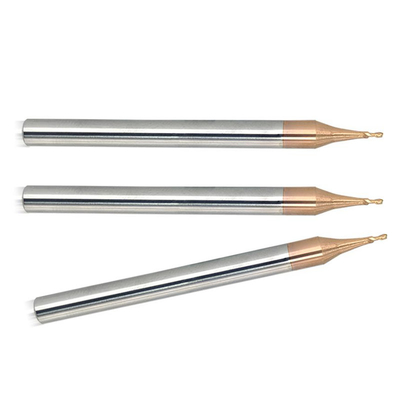 Solid Tungsten Carbide 0.5mm End Mills Square Hrc55