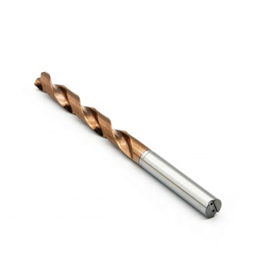 Steel Drills Solid Tungsten Carbide Drills 2 Flutes 6mm With Coolant