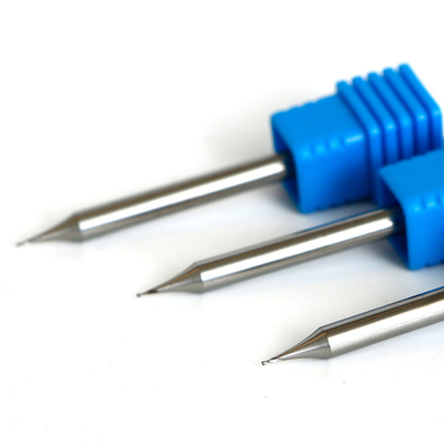 Solid 0.6mm Square Micro End Mills Straight Shank