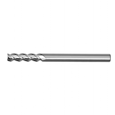 2 Flutes D8 Tungsten Carbide End Mills Without Coating For Aluminum
