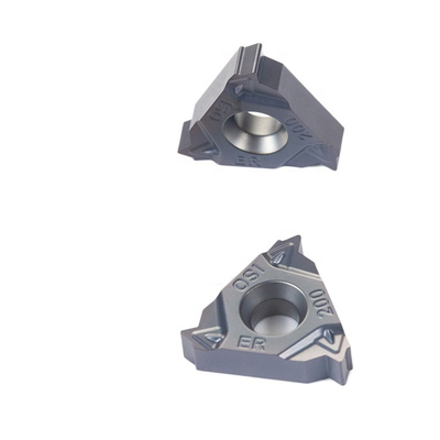 Cermet ISO Metric Lathe External Grinding  Threading  16ERI200 Inserts Without Coating